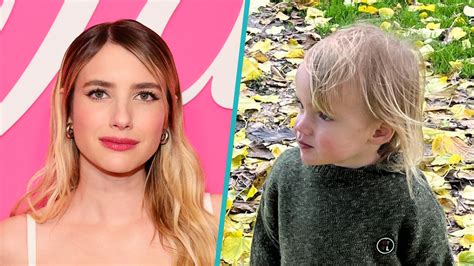 emma roberts leaked|Emma Roberts calls out mum for posting son without permission